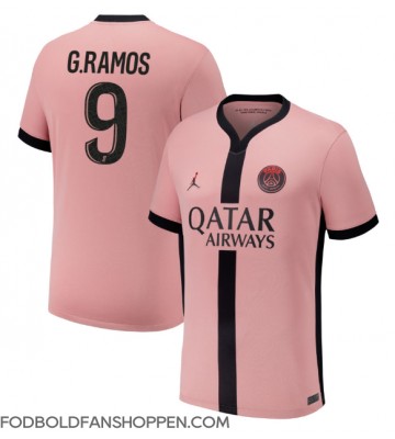 Paris Saint-Germain Goncalo Ramos #9 Tredjetrøje 2024-25 Kortærmet